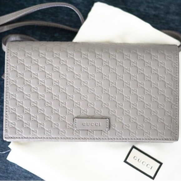 Gucci Wallet on Strap - Picture 1 of 6
